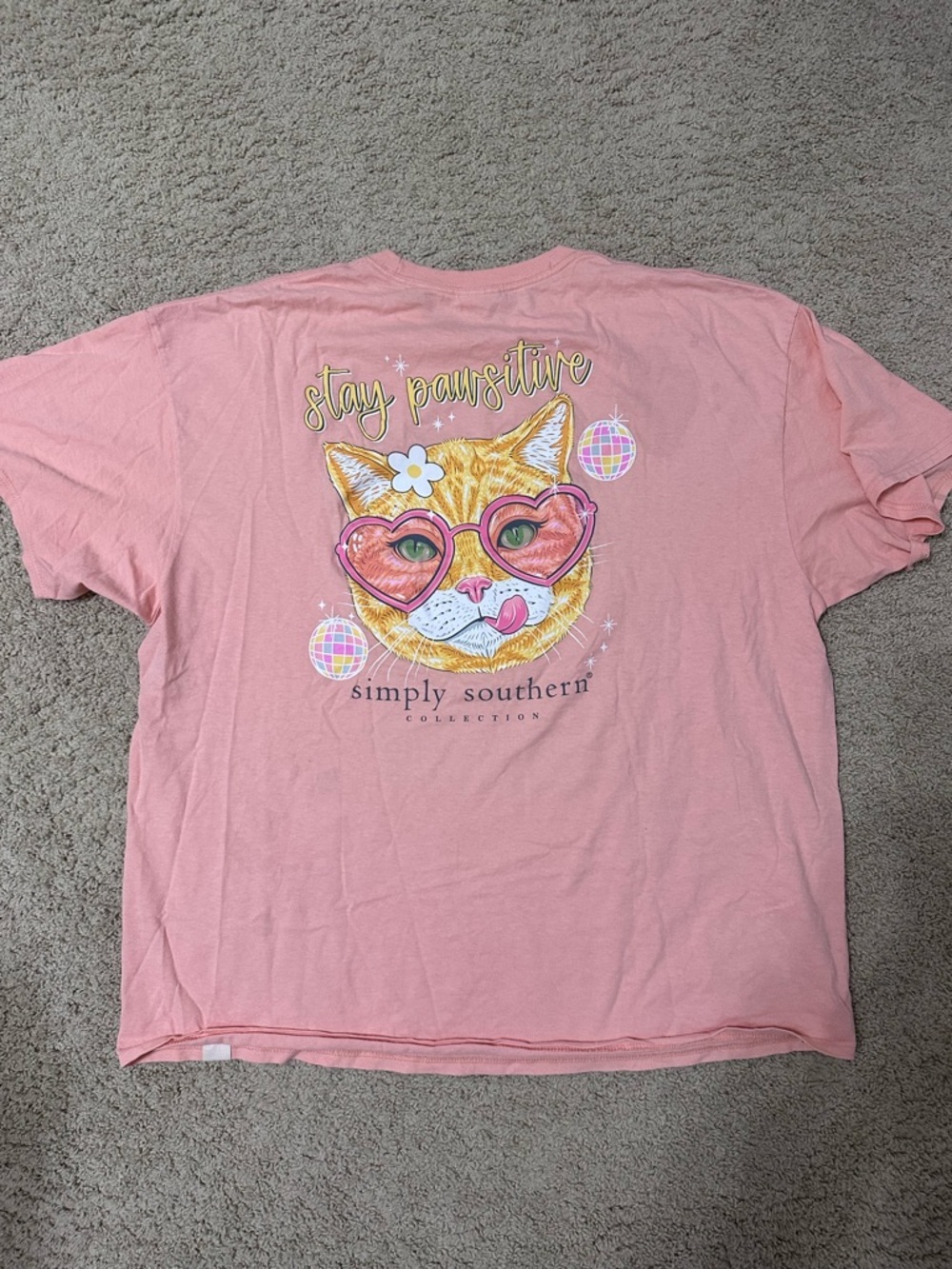 Simply Southern Stay Pawsitive Graphic Tee - Picture 3 of 4